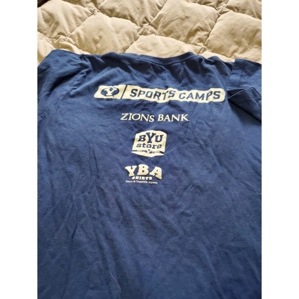 BYU Cougars Youth M & L Shirst Lot of 4 Football Rise Y Qualtrics Sports Camps - Picture 9 of 15